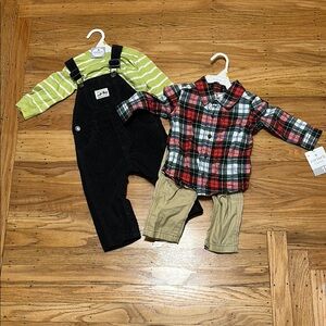 🆕 Lot of 2 Carter's Kids Matching Sets